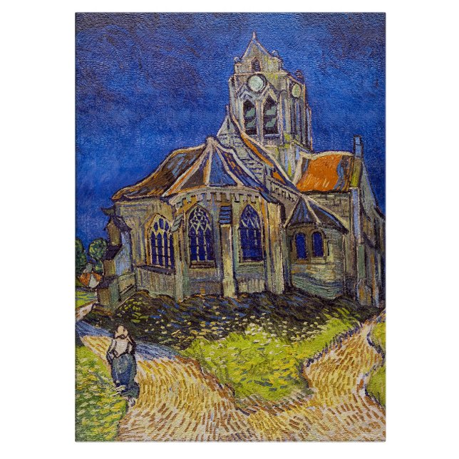 Vincent van Gogh - kyrkan i Auvers (Skapare uppladdad)