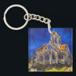 Vincent van Gogh - kyrkan i Auvers<br><div class="desc">Kyrkan i Auvers/l'Eglise à Auvers-sur-oise av Vincent Van Gogh 1890</div>