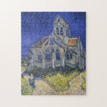 VINCENT VAN GOGH - kyrkan i Auvers 1890 Pussel<br><div class="desc">VINCENT VAN GOGH - kyrkan vid Auvers 1890Oil on canvas reproduktion</div>