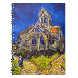 Vincent van Gogh - kyrkan i Auvers Anteckningsbok