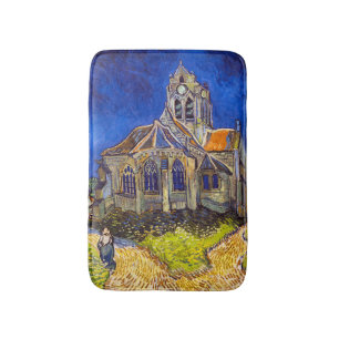 Vincent van Gogh - kyrkan i Auvers Badrumsmatta