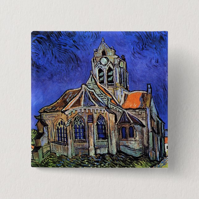 Vincent Van Gogh - Kyrkan i Auvers Knapp (Framsida)