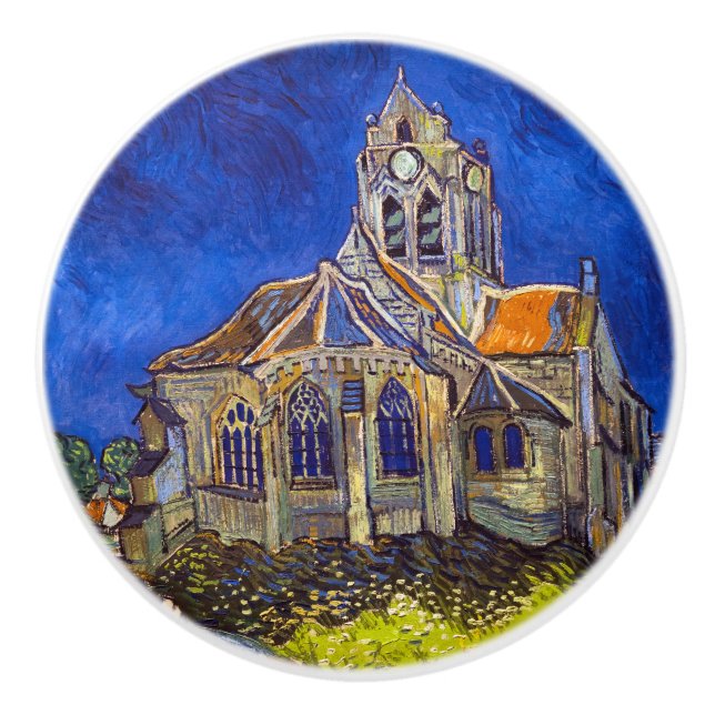 Vincent van Gogh - kyrkan i Auvers Knopp (Framsidan)