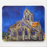 Vincent van Gogh - kyrkan i Auvers Musmatta<br><div class="desc">Kyrkan i Auvers/l'Eglise à Auvers-sur-oise av Vincent Van Gogh 1890</div>