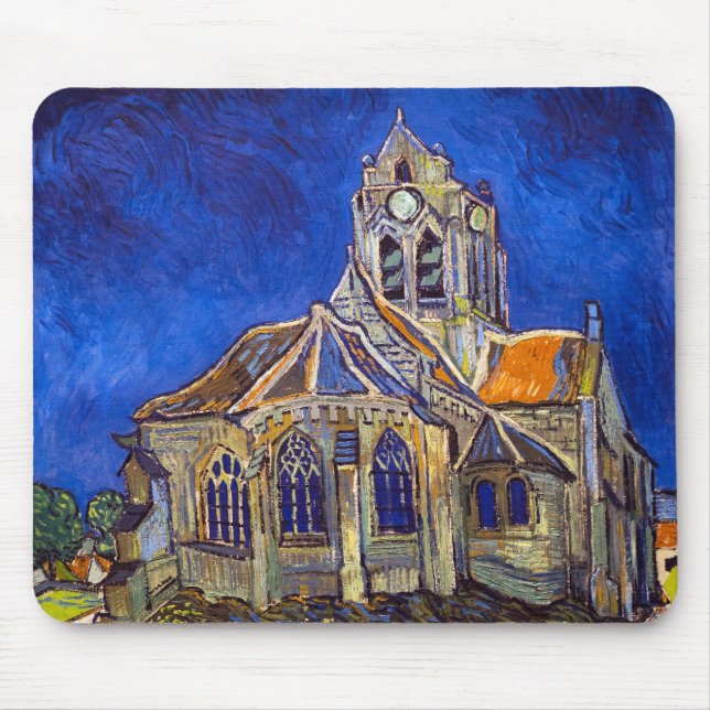 Vincent van Gogh - kyrkan i Auvers Musmatta (Framsidan)