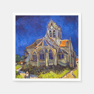 Vincent van Gogh - kyrkan i Auvers Pappersservett
