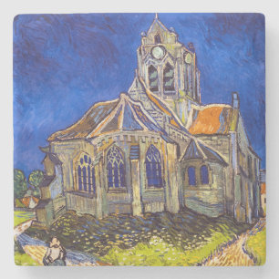 Vincent van Gogh - kyrkan i Auvers Stenunderlägg