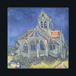 Vincent van Gogh | Kyrkan i Auvers-sur-Oise Magnet<br><div class="desc">Kyrkan i Auvers-sur-Oise,  1890 | Vincent van Gogh | Art Location: Musee d'Orsay,  Paris,  Frankrike | Nederländska konstnärer | Bilduppsamlingsnummer: XIR33823</div>