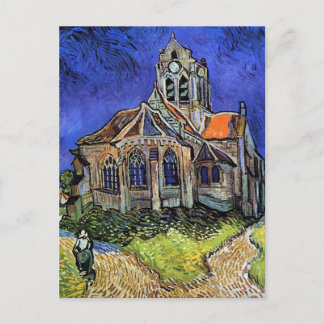 Vincent Van Gogh - Kyrkan i Auvers Vykort