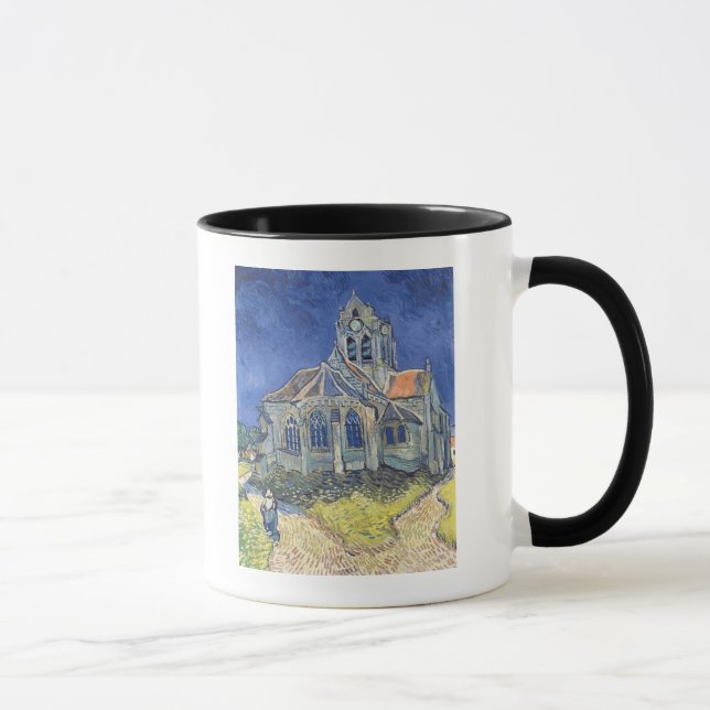 Vincent Van Gogh | kyrkan på Auvers-sur-Oise Mugg (Höger)