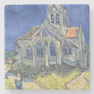 Vincent Van Gogh   kyrkan på Auvers-sur-Oise Stenunderlägg