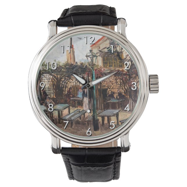 Vincent Van Gogh - La Guinguette på Montmartre Armbandsur (Framsida)