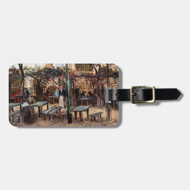 Vincent Van Gogh - La Guinguette på Montmartre Bagagebricka (Horisontell Framsida)