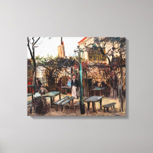 Vincent Van Gogh - La Guinguette på Montmartre Canvastryck