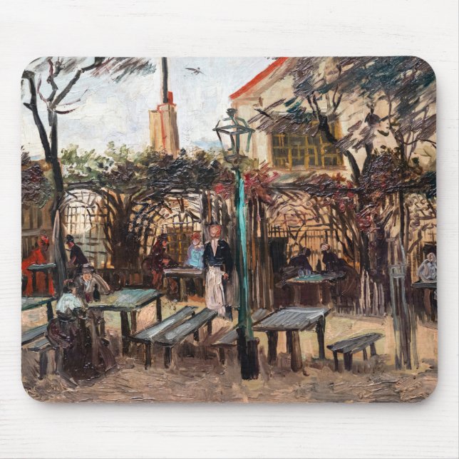 Vincent Van Gogh - La Guinguette på Montmartre Musmatta (Framsidan)