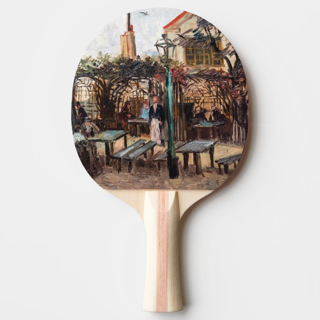 Vincent Van Gogh - La Guinguette på Montmartre Pingisracket (Framsidan)