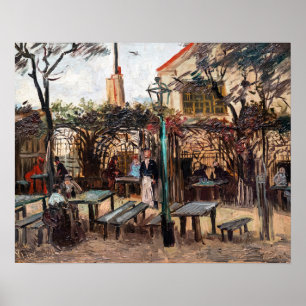 Vincent Van Gogh - La Guinguette på Montmartre Poster