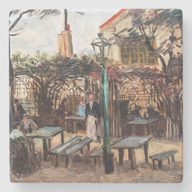 Vincent Van Gogh - La Guinguette på Montmartre Stenunderlägg (Framsidan)