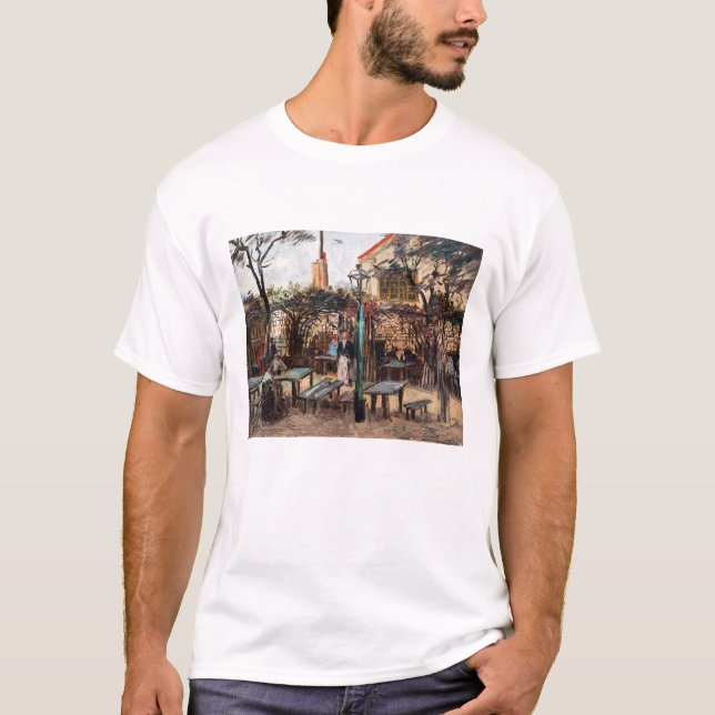 Vincent Van Gogh - La Guinguette på Montmartre T Shirt (Framsida)