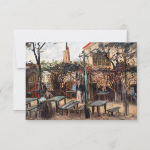 Vincent Van Gogh - La Guinguette på Montmartre Tack Kort
