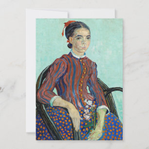 Vincent van Gogh - La Mousme Inbjudningar