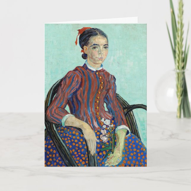 Vincent van Gogh - La Mousme Kort (Framsida)