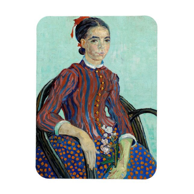 Vincent van Gogh - La Mousme Magnet (Vertikal)