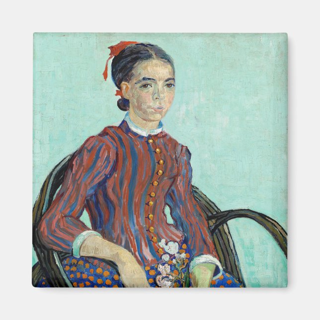 Vincent van Gogh - La Mousme Magnet (Framsidan)
