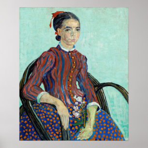 Vincent van Gogh - La Mousme Poster