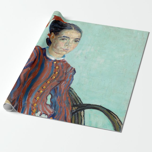Vincent van Gogh - La Mousme Presentpapper (Utrullad)