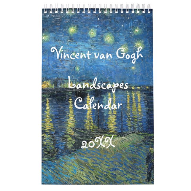 Vincent van Gogh Landscapes Calendar Kalender (Omslag)