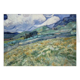 Vincent van Gogh - Landskap från Saint-Remy Hälsningskort