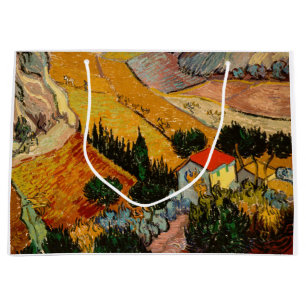 Vincent van Gogh - Landskap, House och Plowman