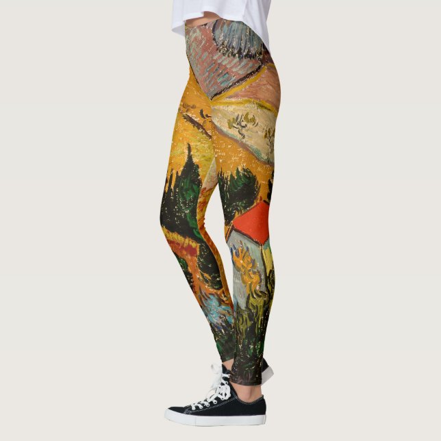 Vincent van Gogh - Landskap, House och Plowman Leggings (Vänster)