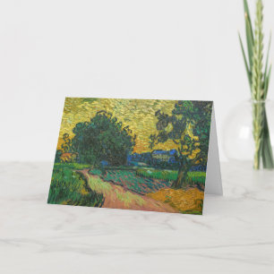 Vincent van Gogh - Landskap i Twilight Kort