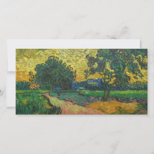 Vincent van Gogh - Landskap i Twilight Tack Kort
