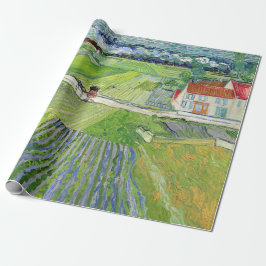Vincent van Gogh - Landskap med Carriage & Tåg Presentpapper