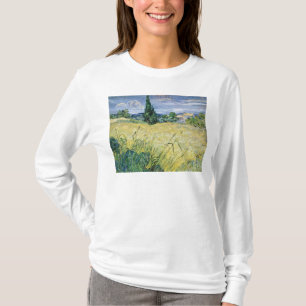Vincent Van Gogh landskap med grön maj, 1889 Tee Shirt