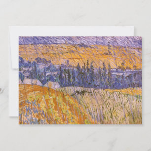 Vincent van Gogh - Landskap vid Auvers i regn
