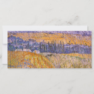 Vincent van Gogh - Landskap vid Auvers i regn