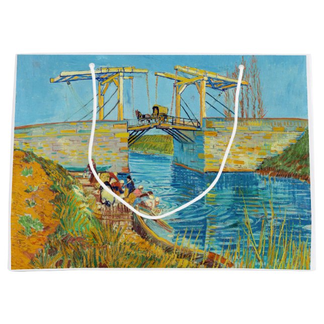 Vincent van Gogh - Langlois Bridge vid Arles #1 (Framsidan)