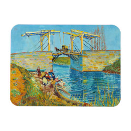 Vincent van Gogh - Langlois Bridge vid Arles #1 Magnet