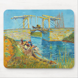 Vincent van Gogh - Langlois Bridge vid Arles #1 Musmatta