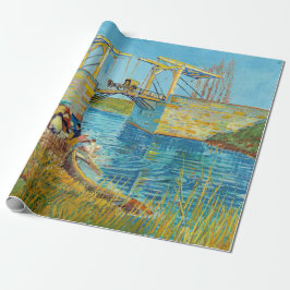 Vincent van Gogh - Langlois Bridge vid Arles #1 Presentpapper