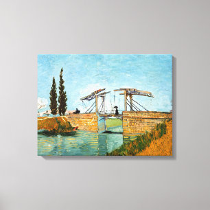 Vincent van Gogh - Langlois Bridge vid Arles #3 Canvastryck