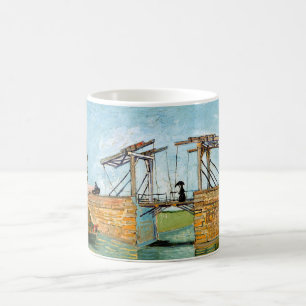 Vincent van Gogh - Langlois Bridge vid Arles #3 Kaffemugg