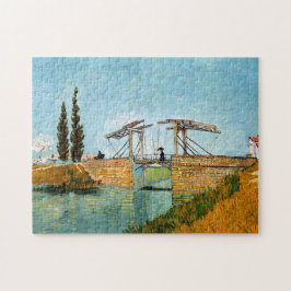 Vincent van Gogh - Langlois Bridge vid Arles #3 Pussel