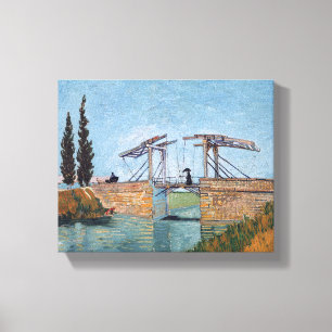 Vincent Van Gogh - Langlois-bron i Arles Canvastryck