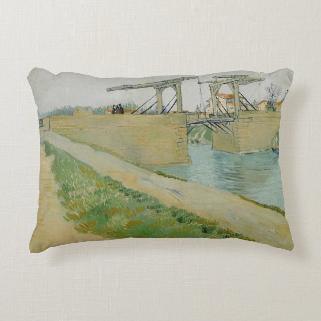 Vincent van Gogh - Langlois-bron Prydnadskudde (Framsidan)