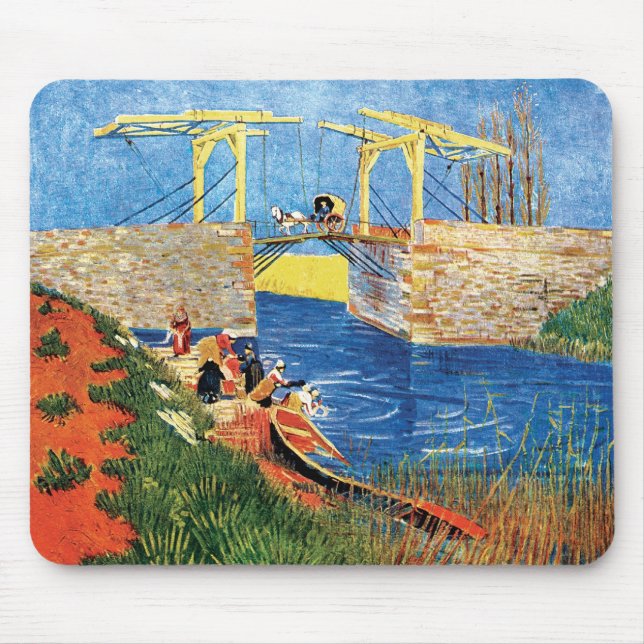Vincent Van Gogh - Langloisbron i Arles Musmatta (Framsidan)